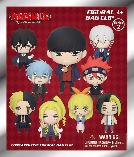 Bag Clip | Mashle: Magic And Muscles 3D Foam Bag Clip | Series 2