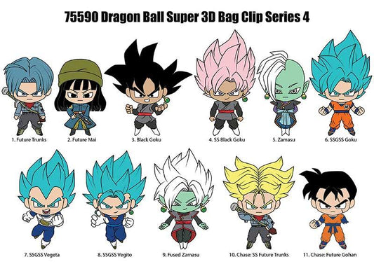 Bag Clip | Dragon Ball Super 3D Foam Bag Clip | Series 4