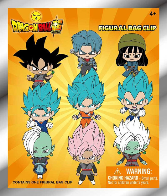 Bag Clip | Dragon Ball Super 3D Foam Bag Clip | Series 4