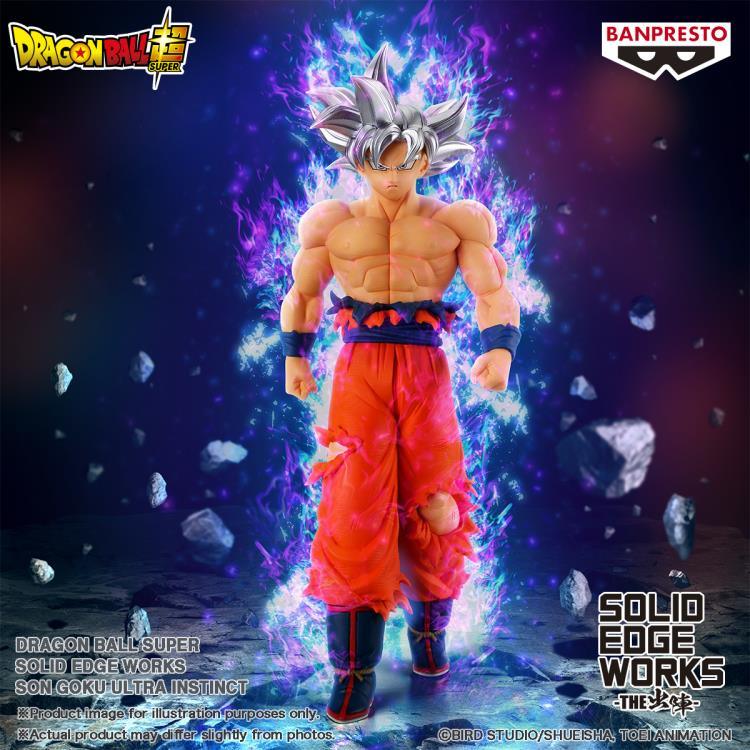 Figure | Dragon Ball Super | Son Goku - Ultra Instinct | Solid Edge Works Figure Banpresto