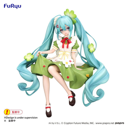 Figure | Hatsune Miku | Flower Fairy Clover | FuRyu Noodle Stopper