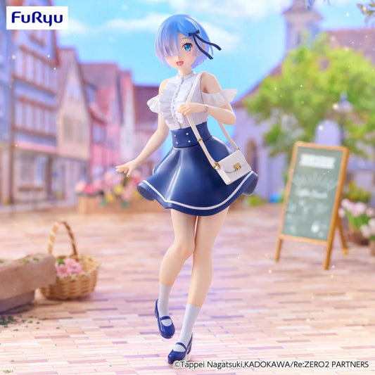 Figure | Re: Zero - Starting Life in Another World | Rem - Date Plan | FuRyu Trio-Try-iT