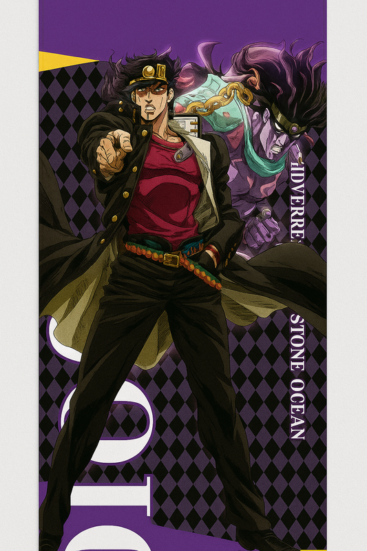 Wall Scroll | JoJo's Bizarre Adventure | Stone Ocean | Jotaro Kujo