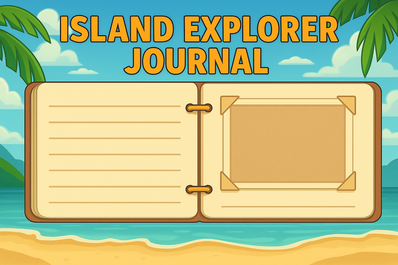 Island Explorer Journal notebook