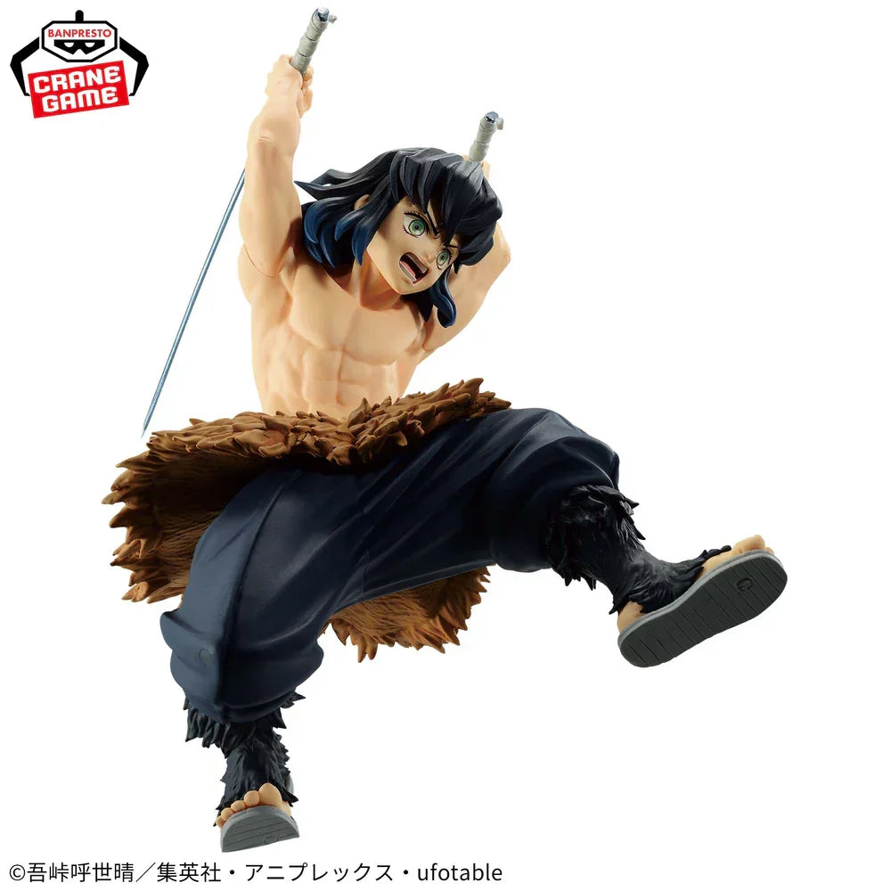 Figure | Demon Slayer: Kimetsu no Yaiba | Inosuke Hashibira | Banpresto Vibration Stars Figure Banpresto