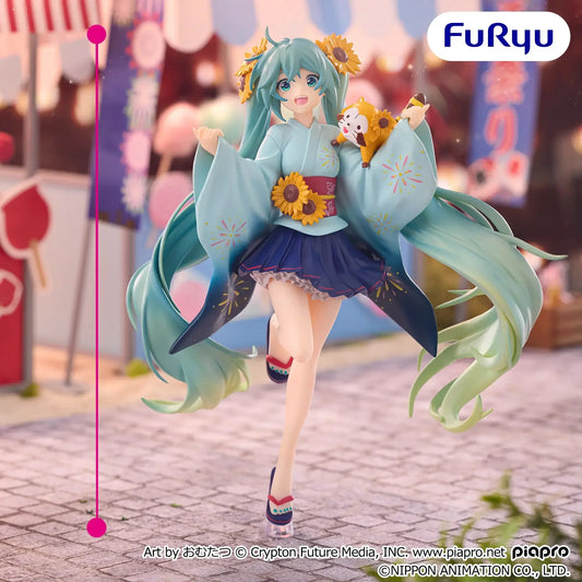 FIgure | Hatsune Miku | Miku × Rascal Special Figure (Summer Fest) | Furyu [Japan Import]