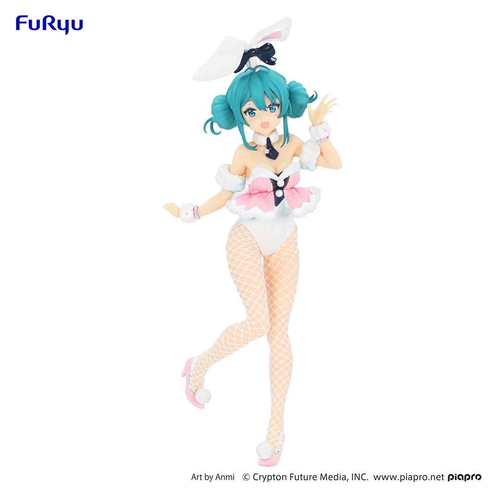 FuRyu Figure | Hatsune Miku | BiCute Bunnies Figure | White Rabbit Baby Pink ver.