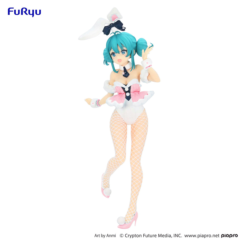 FuRyu Figure | Hatsune Miku | BiCute Bunnies Figure | White Rabbit Baby Pink ver.