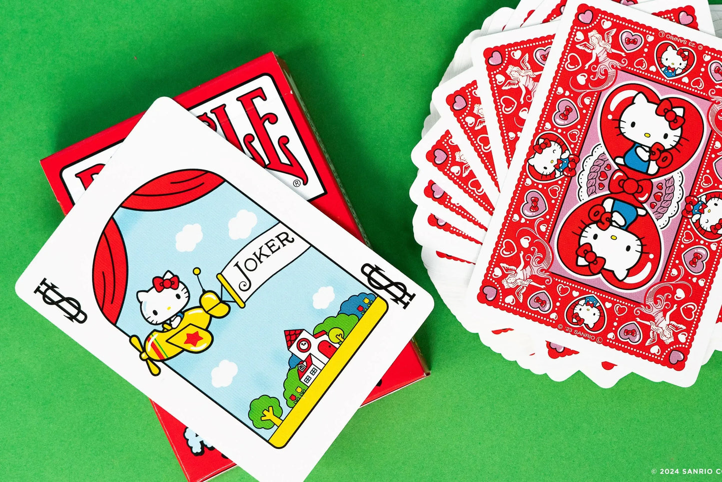 Playing Cards | Hello Kitty 50th Anniversary | Bicycle