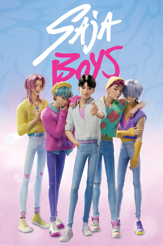 Poster | Kpop Demon Hunters | Saja Boys