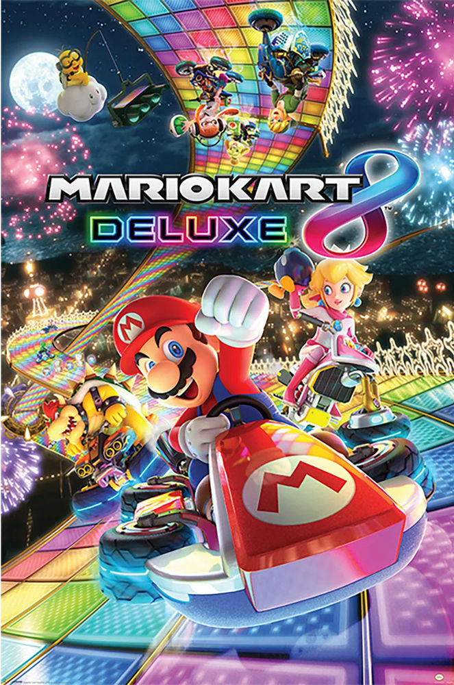 Poster | Super Mario | Mariokart 8