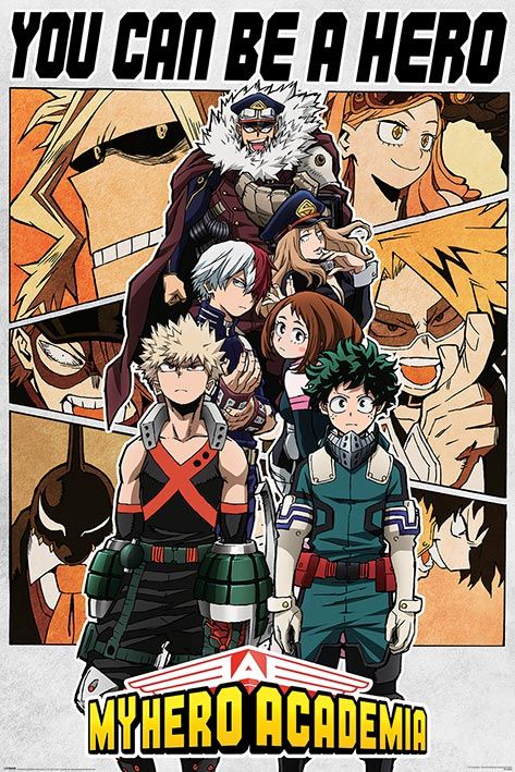 Poster | My Hero Academia | You Can Be a Hero