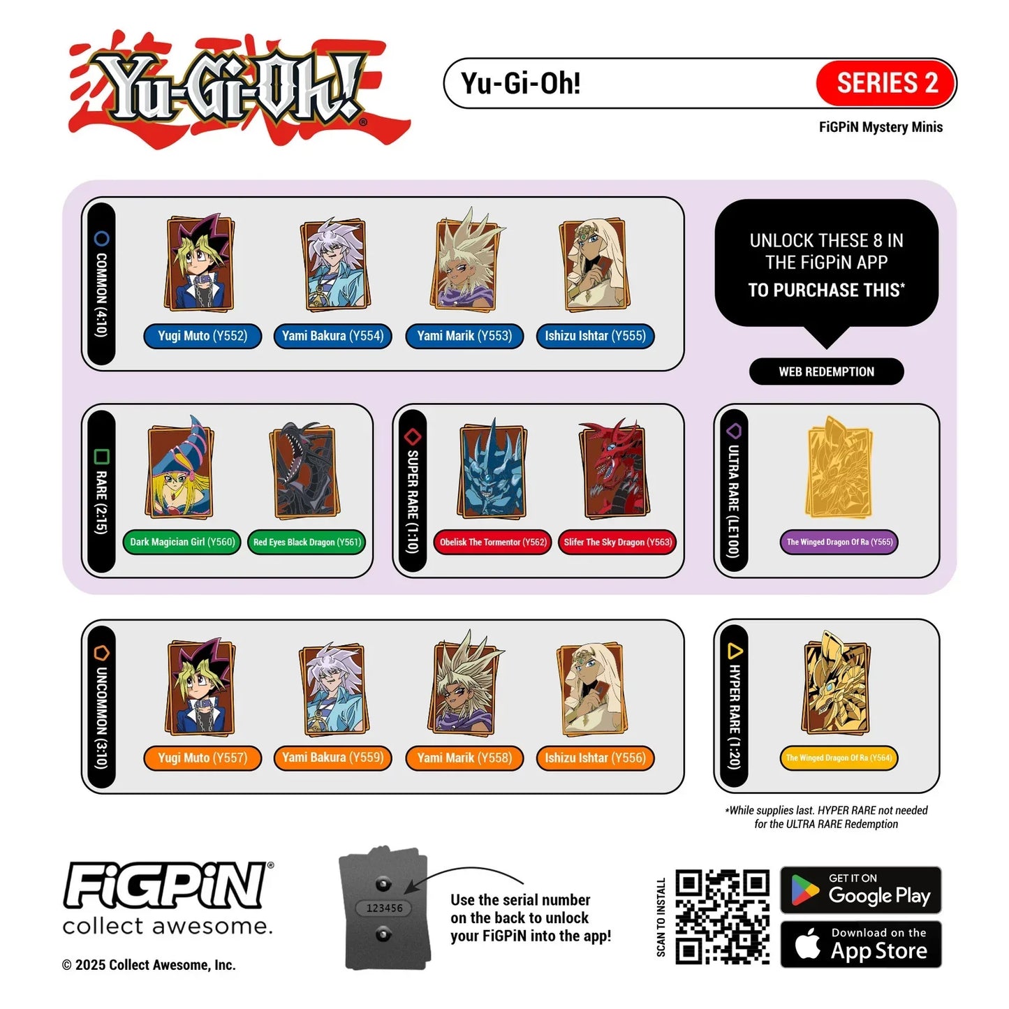 Pin | Figpin | YuGiOh | Mystery Minis