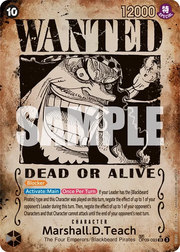 One Piece | TCG: [OP-09] Four Emperors