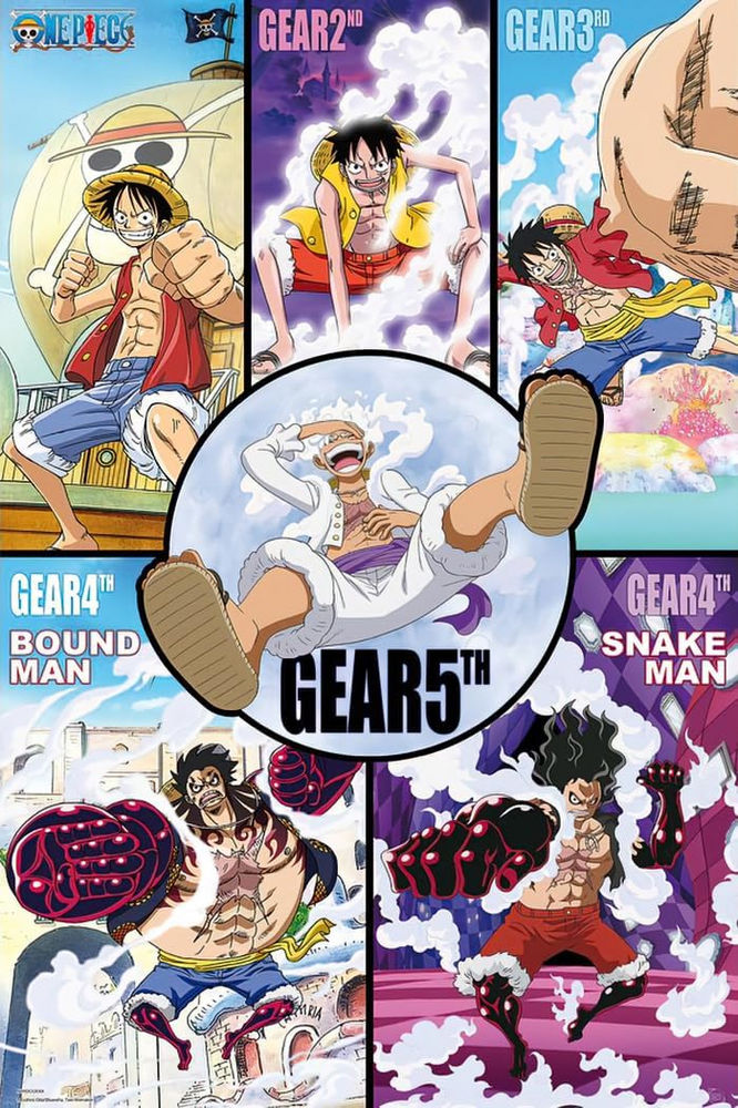 Poster | One Piece | Gears History