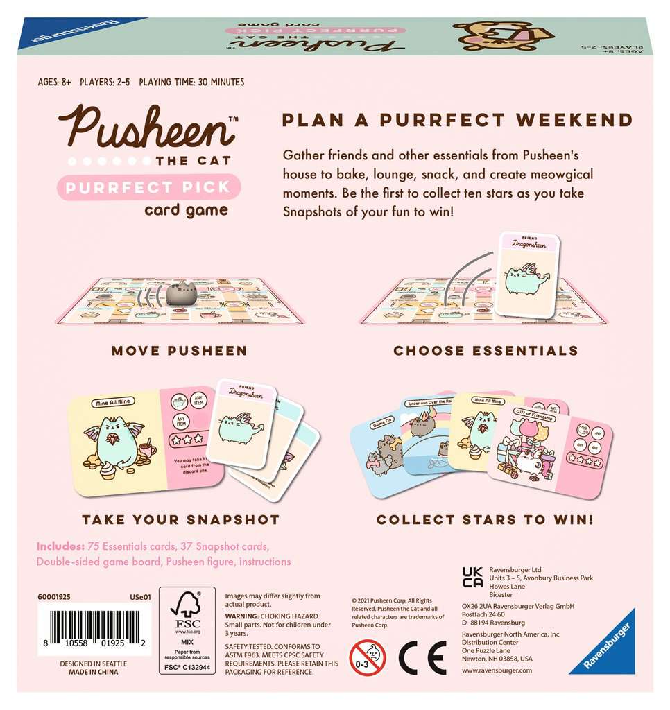 Game | Pusheen: Purrfect Pick