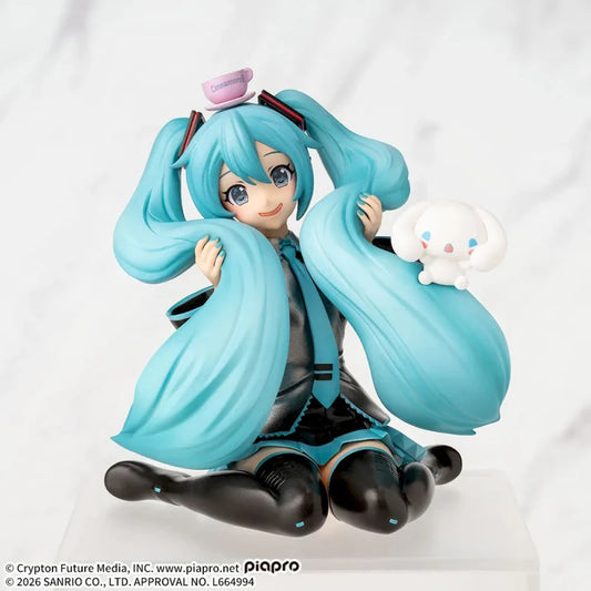 Figure | Hatsune Miku | Miku × Cinnamoroll Chokonose [PM] Figure (Fluffy Ver.) | Sega [Japan Import]