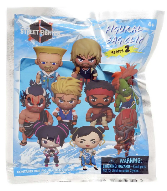 3D Foam Bag Clip | Street Fighter | Series 2