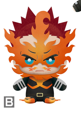 Tomonui Plush Keychain | My Hero Academia | Endeavor