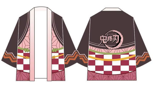 Haori | Demon Slayer: Kimetsu no Yaiba | Kamado Nezuko - Kimono Outfit