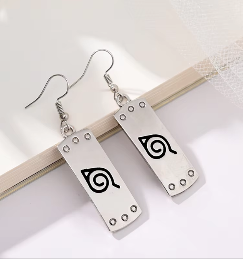 Earrings | Naruto | Hidden Leaf Headband