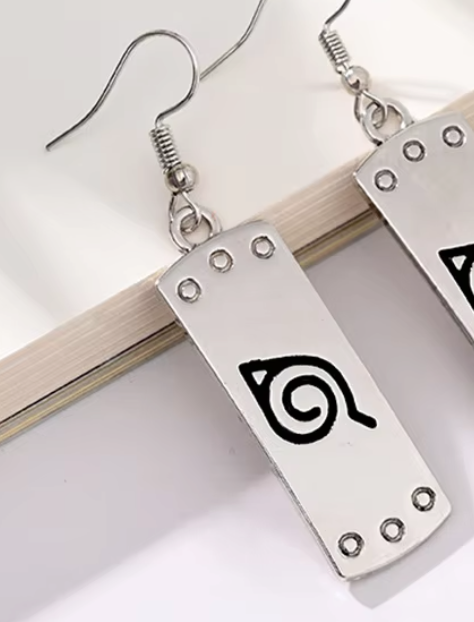 Earrings | Naruto | Hidden Leaf Headband