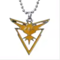 Necklace | Pokémon Go | Team Instinct (Yellow)