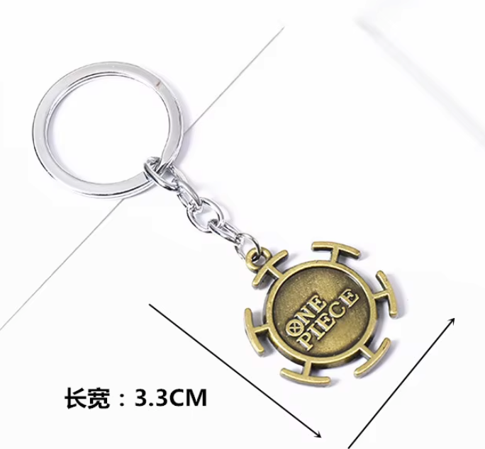 Keychain | One Piece | Heart Pirates Logo