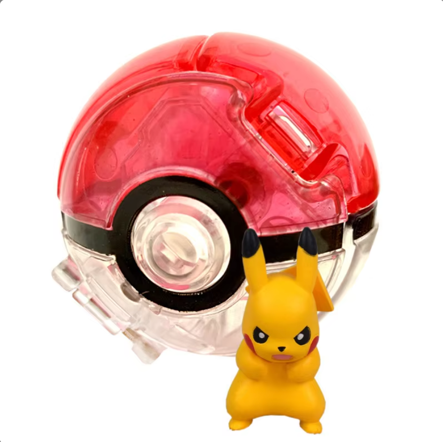 Pokémon | Pokeball | Fold-Up | Pikachu - Clear Ball