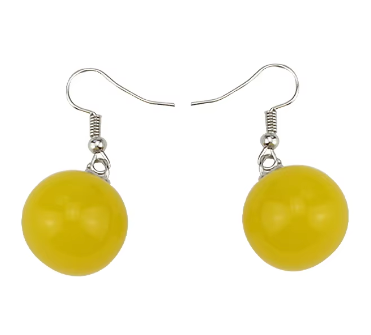 Earrings | Dragonball | Potara | Yellow