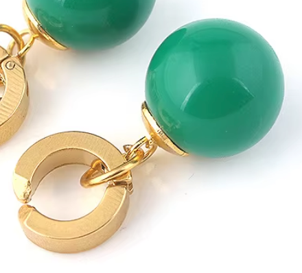 Earrings | Dragonball | Potara | Green