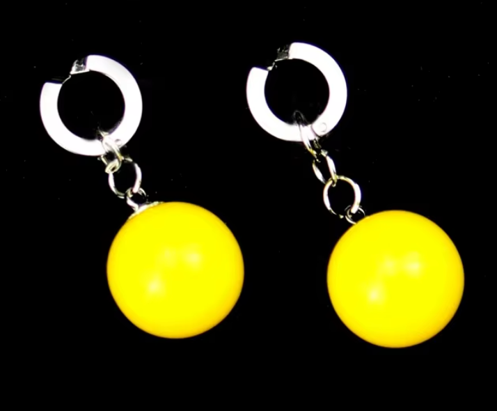 Earrings | Dragonball | Potara | Yellow