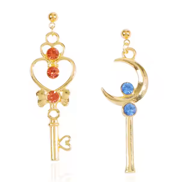 Earrings | Sailor Moon | Crystal Time Key