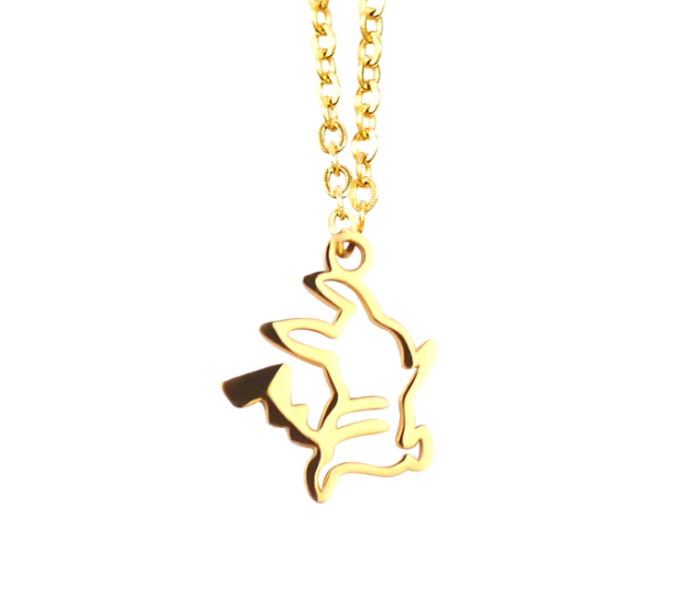 Necklace | Pokémon | Pikachu Outline