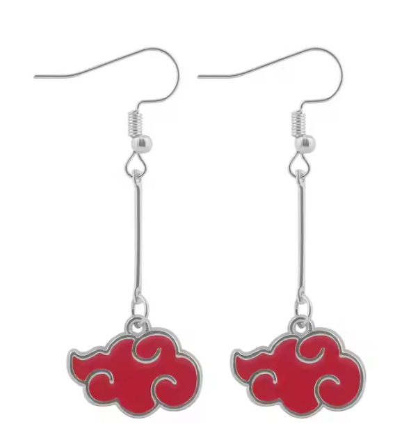 Earrings | Naruto | Akatsuki Red Cloud