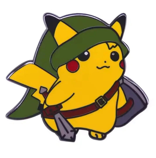Pin | Pokémon / Legend of Zelda | Pikachu Cosplay - Link