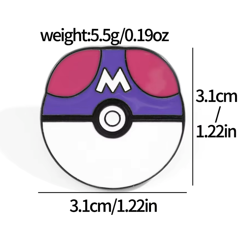 Pin | Pokémon | Poké Ball | Master Ball