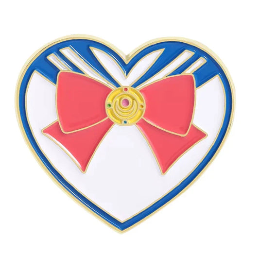 Pin | Sailor Moon | Uniform Heart (see variants) Pins Anime Island CA