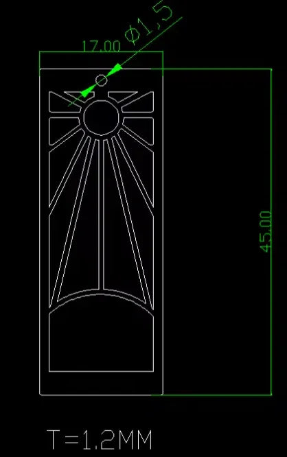 Earring | Demon Slayer | Hanafuda Outline Stainless Steel (see variants) Earrings Anime Island CA