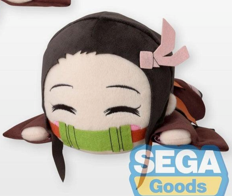 SEGA Plushie | Demon Slayer: Kimetsu no Yaiba | Kamado Nezuko | Nesoberi (Lay-Down)