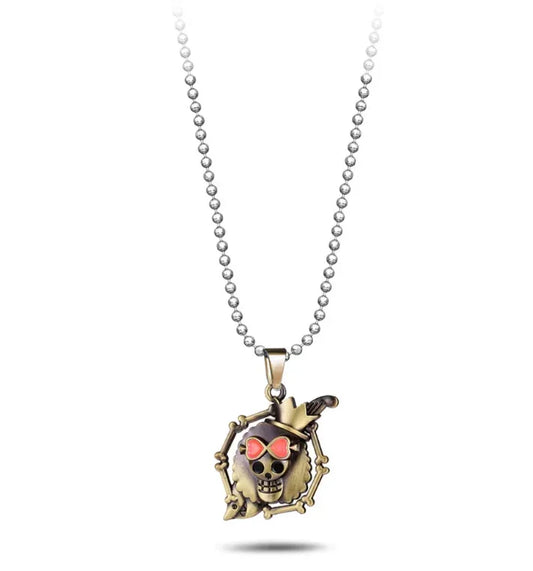 Necklace | One Piece | Brook Necklaces Anime Island CA