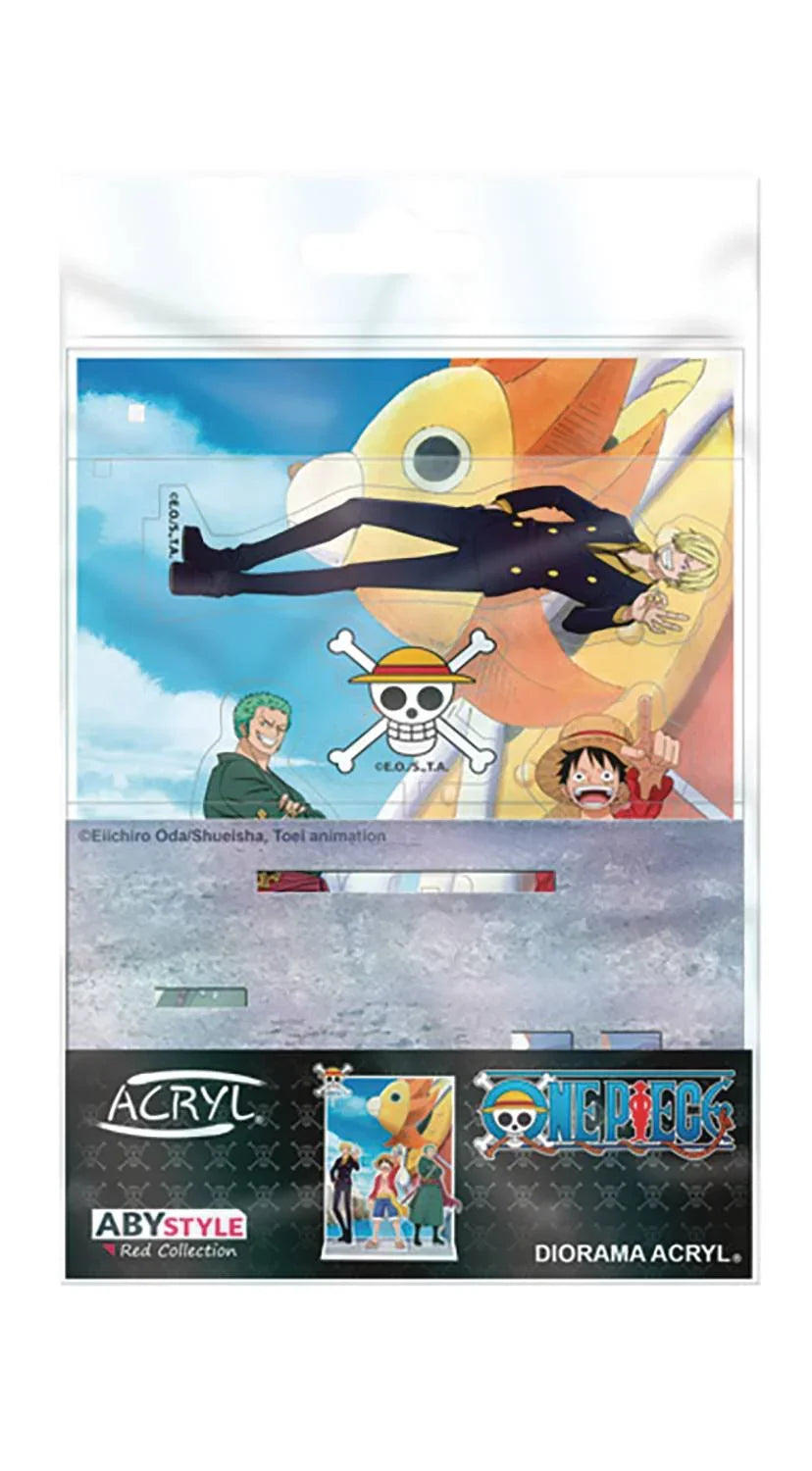 Acrylic Stand | One Piece | Luffy & Zoro & Sanji Trio Diorama | Abysse Acrylic Figure Abysse