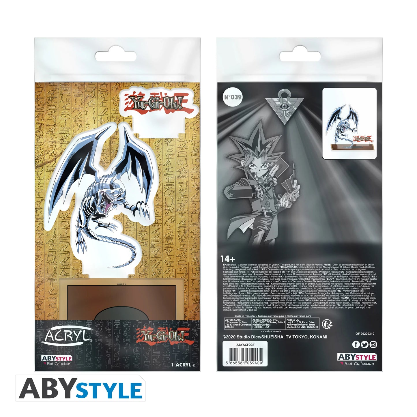 Acrylic Stand | Yu-Gi-Oh! | Blue Eyes White Dragon Acrylic Figure Abysse