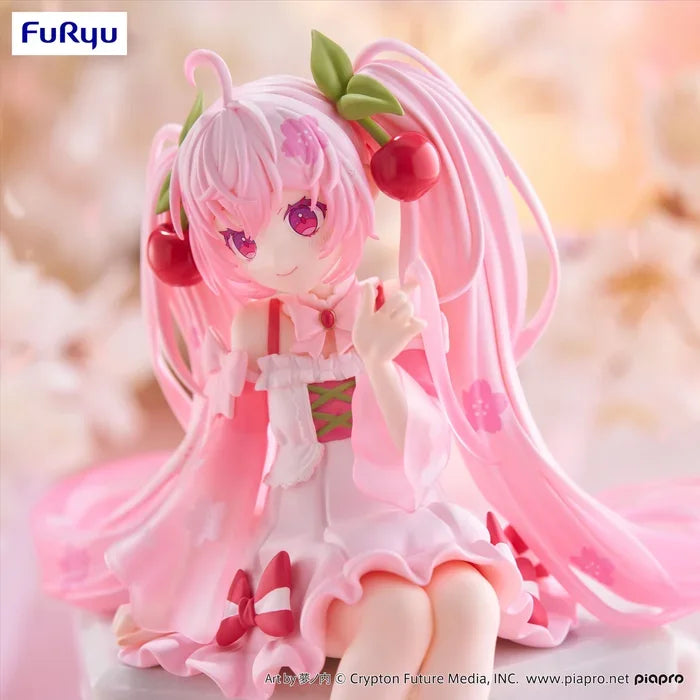 Figure | Hatsune Miku | Sakura Miku 2025 | FuRyu Noodle Stopper Figure FuRyu