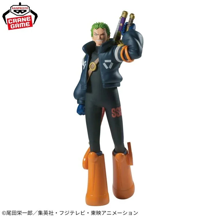 Figure | One Piece | Roronoa Zoro - Egghead Island | Banpresto The Shukko Figure Banpresto