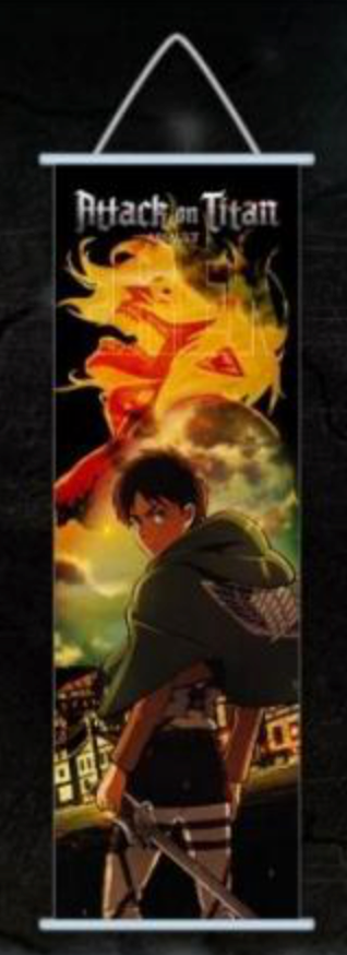 Wall Scroll | Attack on Titan | Titan Backdrop