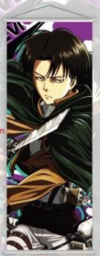 Wall Scroll | Attack on Titan | Levi Ackerman