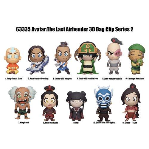 Avatar the Last Airbender Series 2 3D BAG CLIP - Anime Island CA