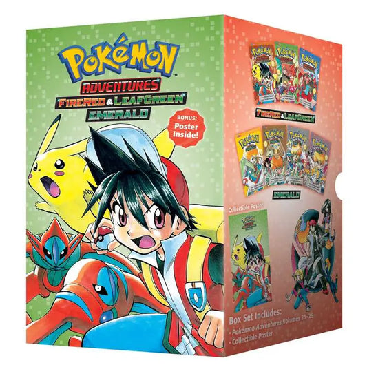 Manga | Pokémon Adventures | Box Set | FireRed & LeafGreen / Emerald (v.23-29)