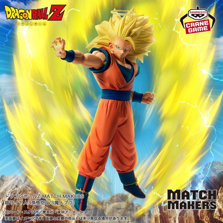 Figure | Dragon Ball | Son Goku Super Saiyan 3 (vs Majin Buu) | Banpresto Match Makers Figure Banpresto